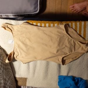 NWOT Bloch Tan Skin Tone Leotard - Size Small